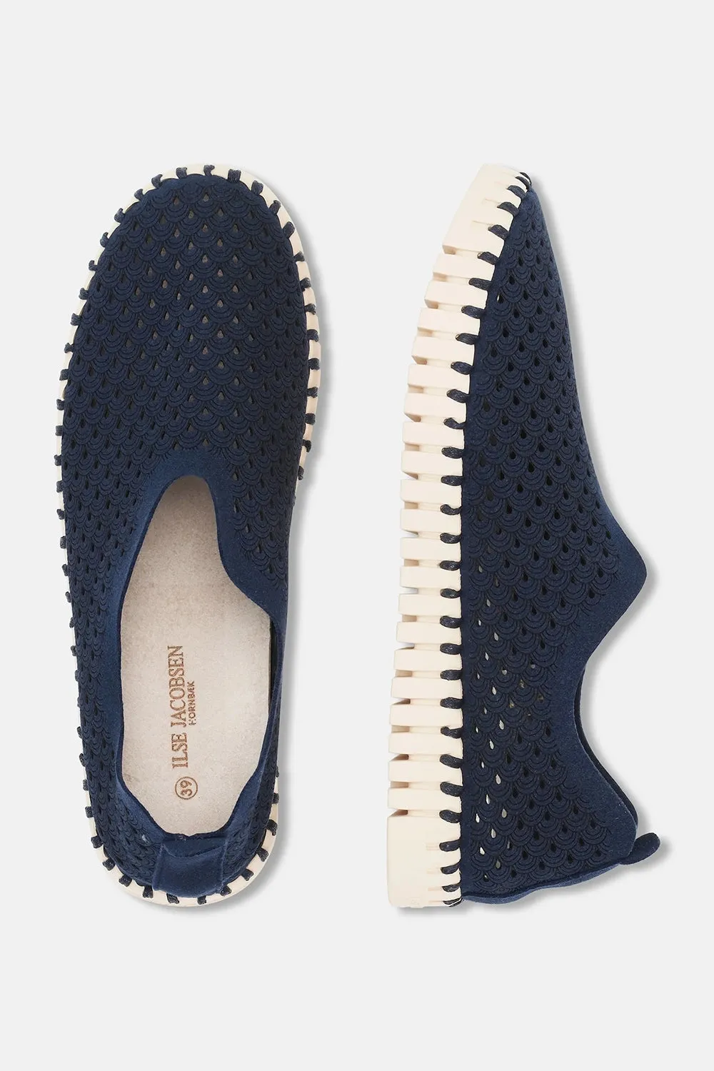 Ilse Jacobsen Slip On Shoe Tulip 3275 in Dark Indigo