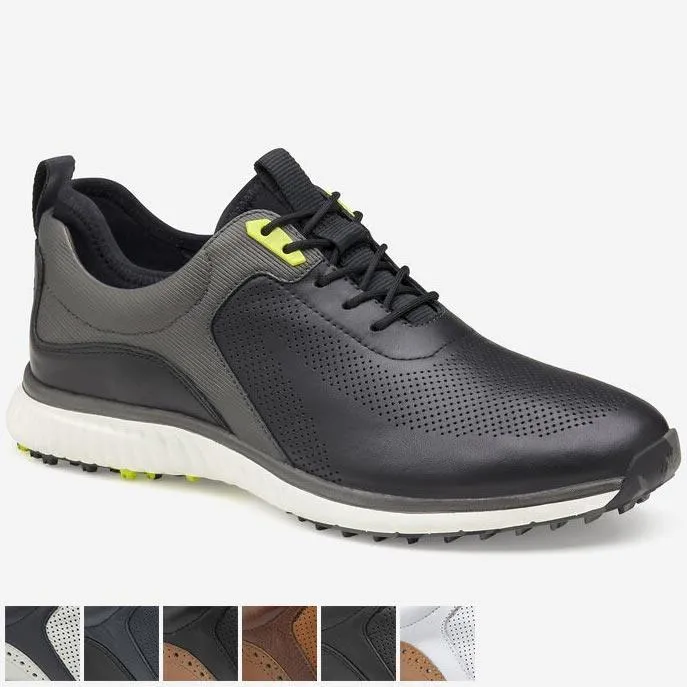 Johnston and Murphy XC4 H1-Luxe Hybrid Shoes 8.0 Black Full Grain (25-8611) M/W