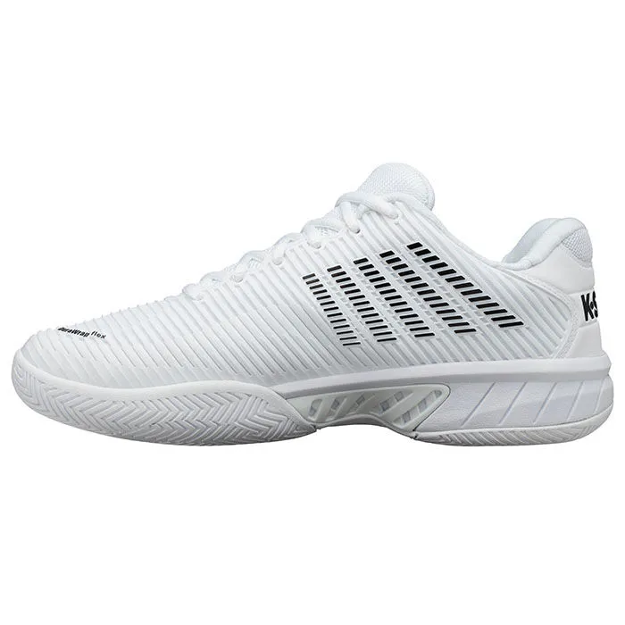K-Swiss Men's Hypercourt Express 2 Tennis Shoes in White/Black