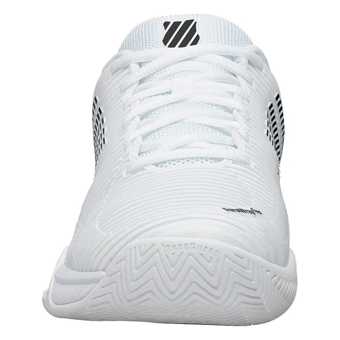 K-Swiss Men's Hypercourt Express 2 Tennis Shoes in White/Black