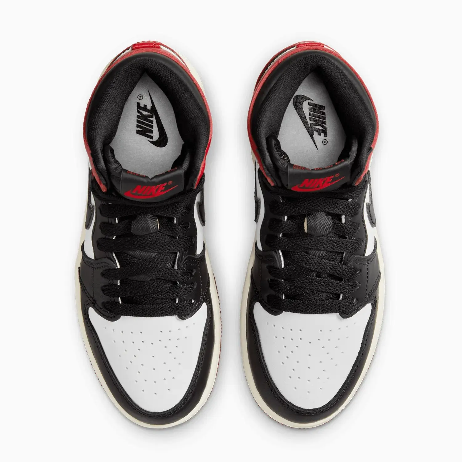 Kid's Jordan 1 Retro High OG "Black Toe Reimagined" Pre School