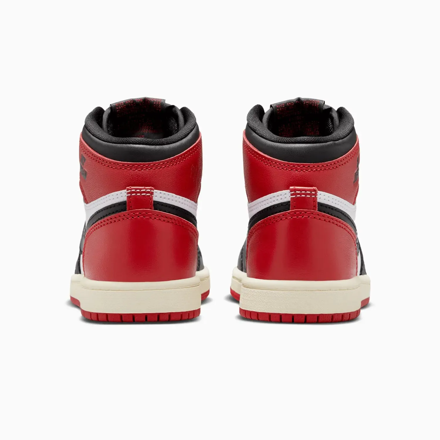 Kid's Jordan 1 Retro High OG "Black Toe Reimagined" Pre School