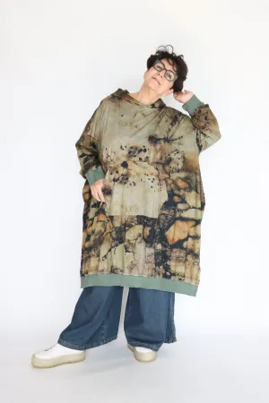 Krista Larson Olive Eco Long Bode Sweatshirt