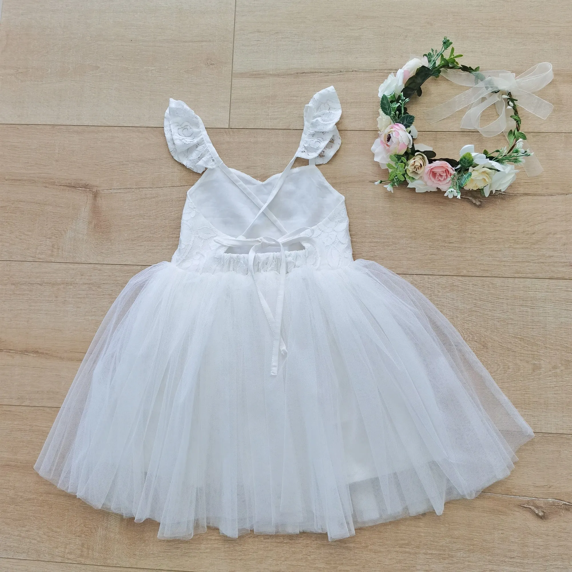 Lace Tutu Dress - 5 Colours