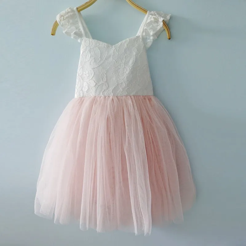 Lace Tutu Dress - 5 Colours