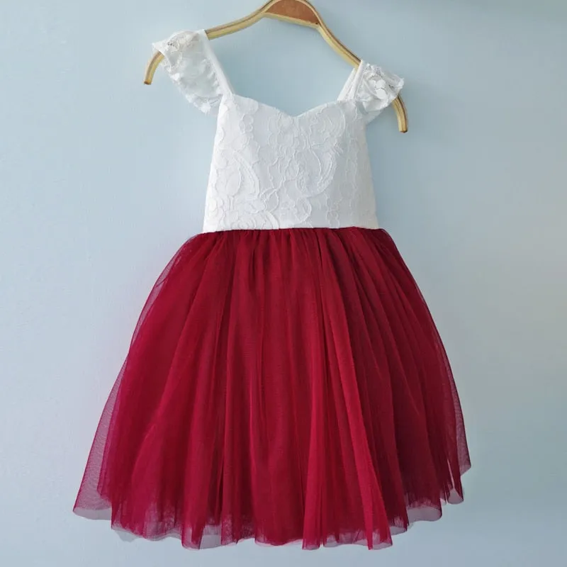 Lace Tutu Dress - 5 Colours