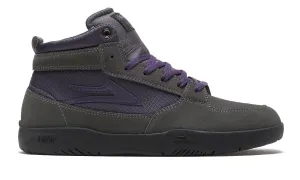 Lakai Trudger Weather Treated Skate Shoes - Black/Grey