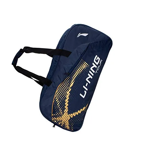 Li-Ning Tour ABDP392 Polyester Badminton Kit-Bag (Navy) with Shoe Bag