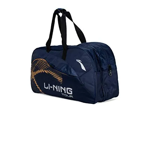 Li-Ning Tour ABDP392 Polyester Badminton Kit-Bag (Navy) with Shoe Bag