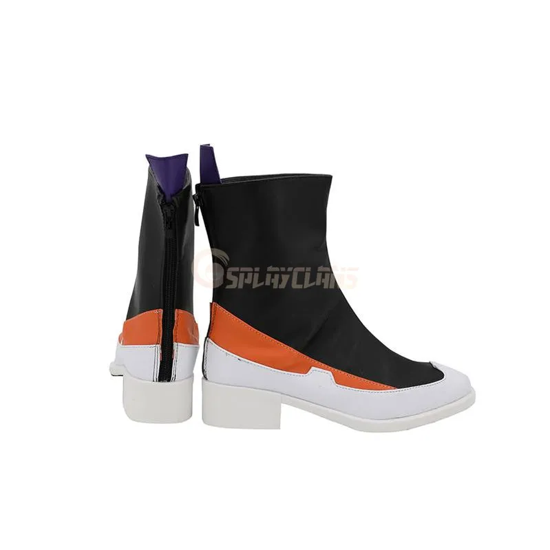 LOL True Damage Akali Cosplay Boots Customized Leather Shoes for Boys and Girls