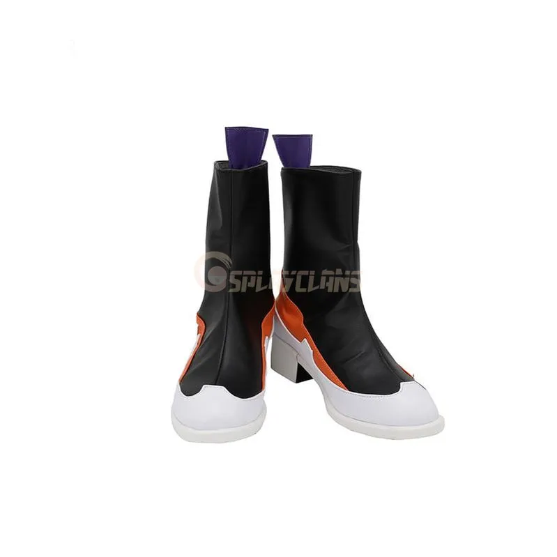 LOL True Damage Akali Cosplay Boots Customized Leather Shoes for Boys and Girls