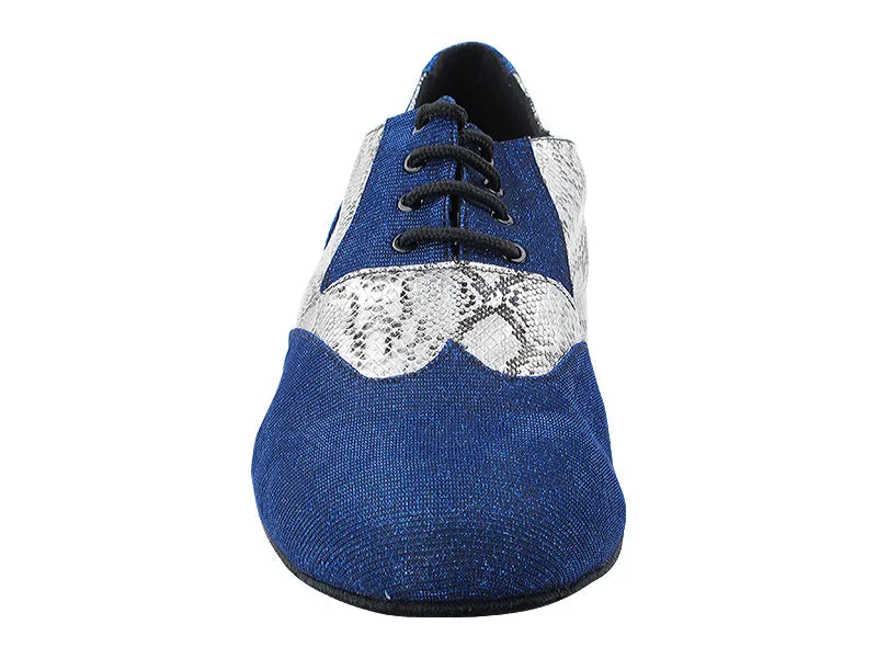 M100101 67 Glitter Dark Blue Illusion Satin_F_B_ 181 Silver Snake PU_M