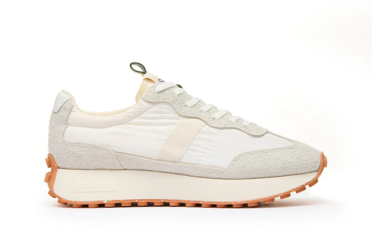 Mens - Acorn Trainer - White Clay