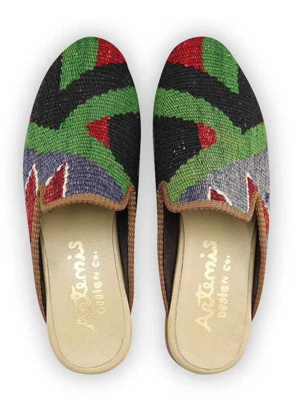 Men's Kilim Slippers - Size 10