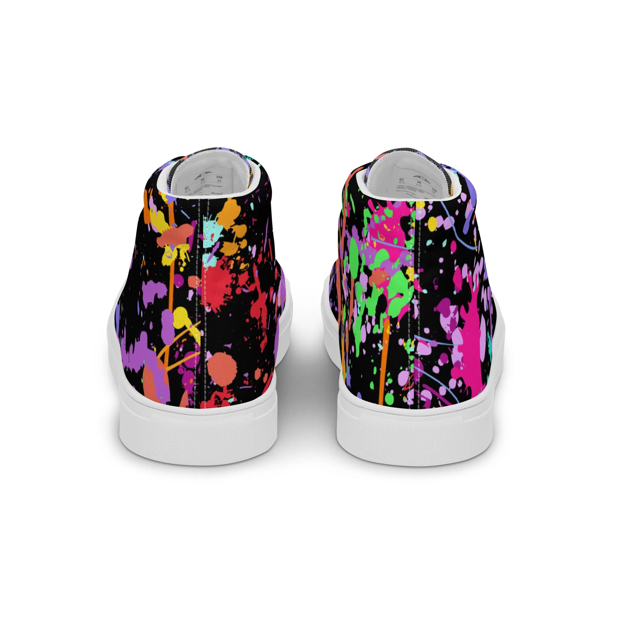 Men’s Splatter Paint Shoes