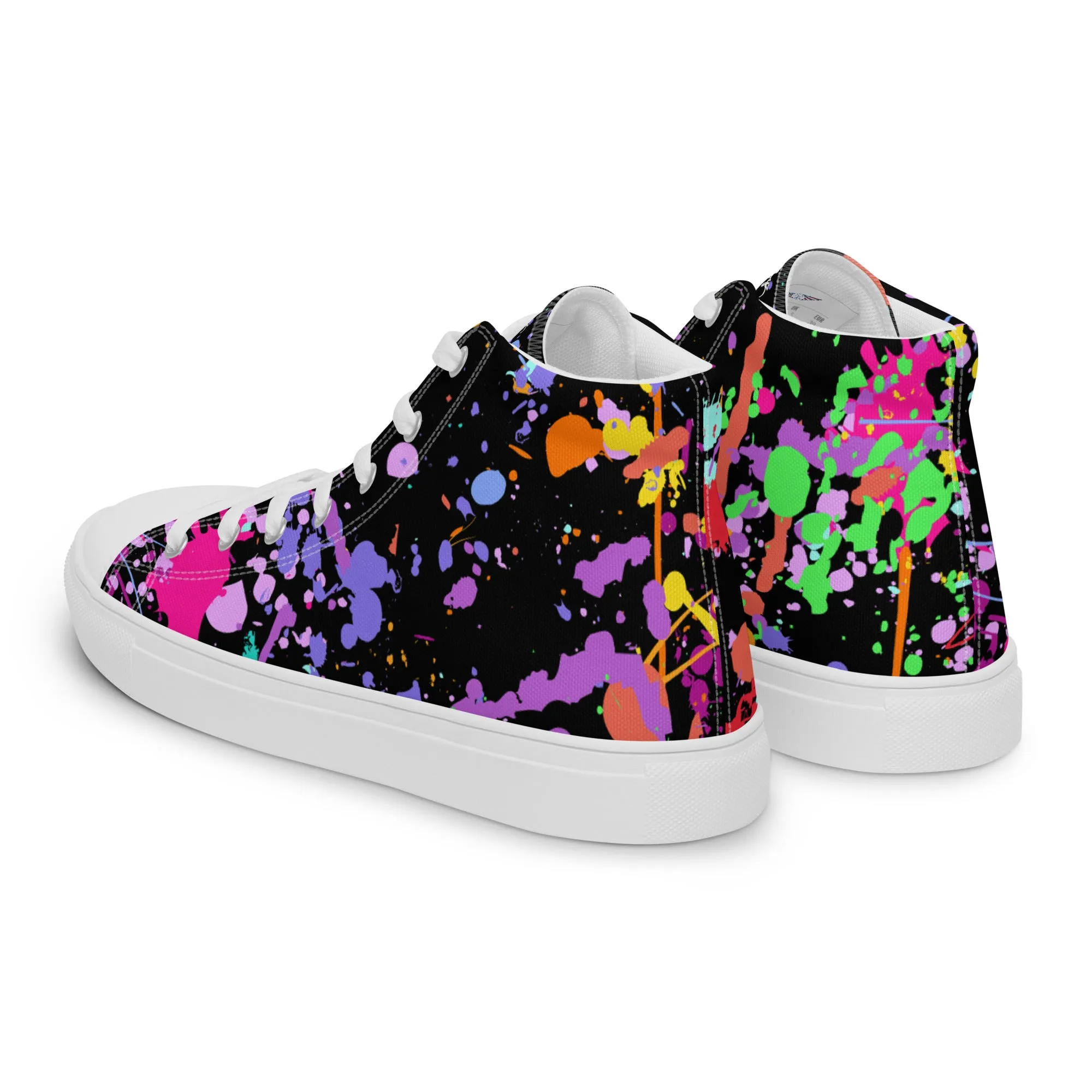 Men’s Splatter Paint Shoes