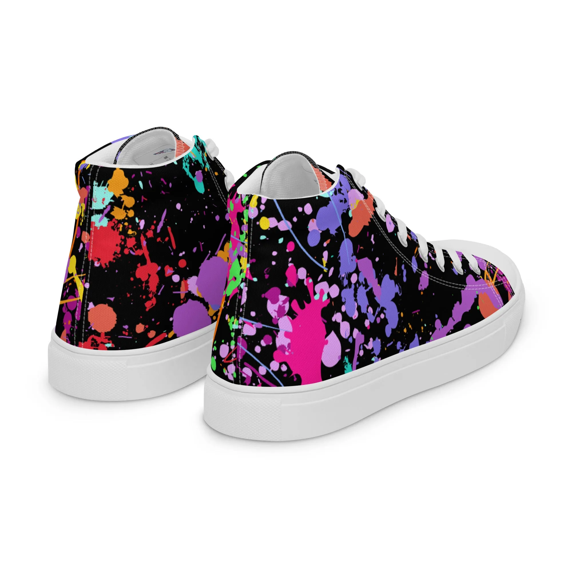 Men’s Splatter Paint Shoes