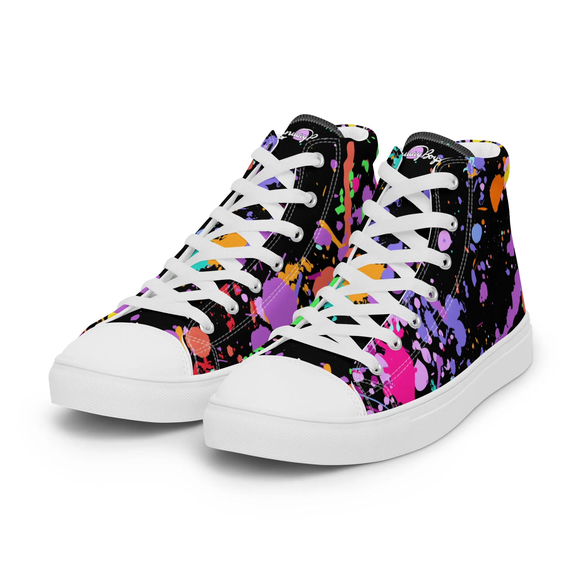 Men’s Splatter Paint Shoes