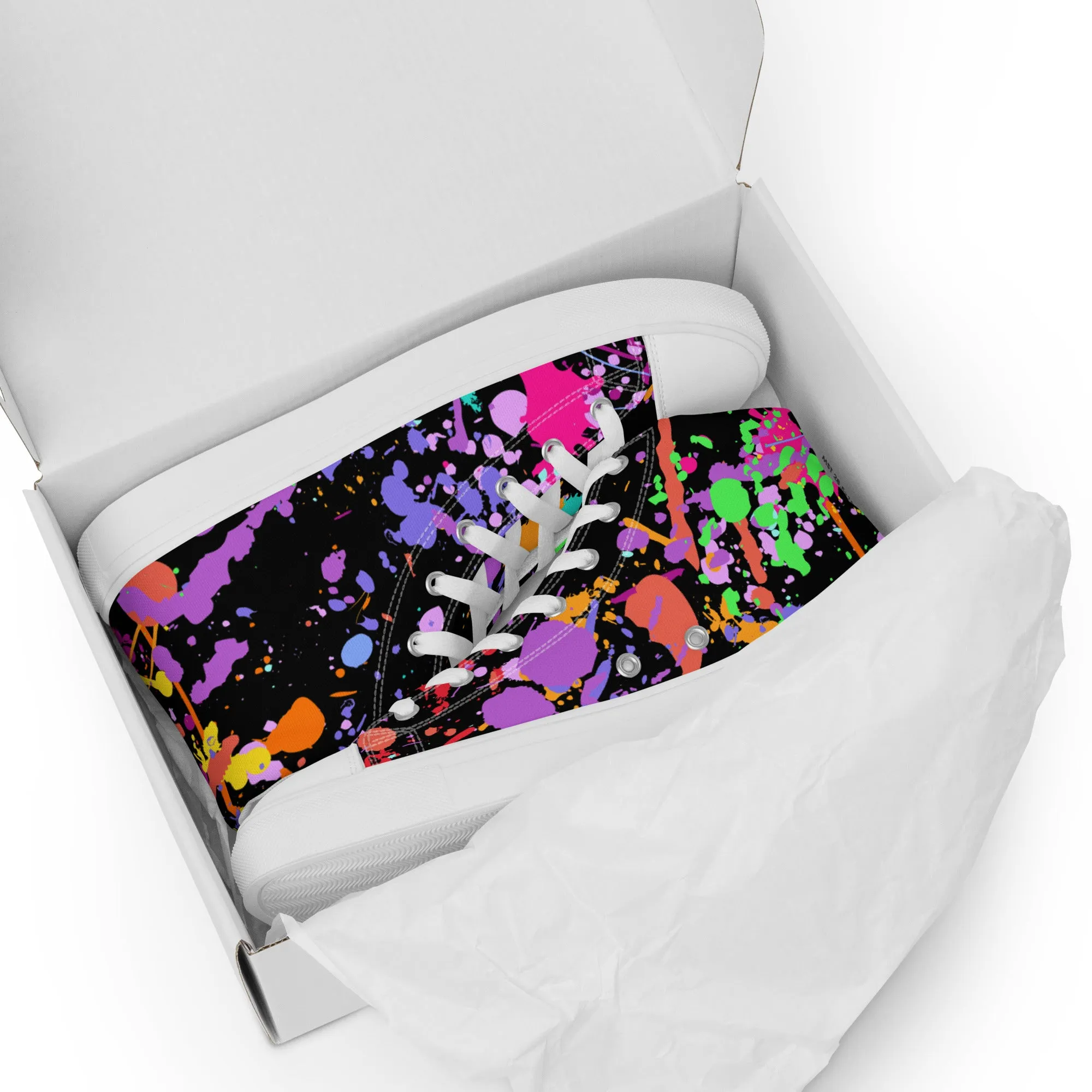 Men’s Splatter Paint Shoes