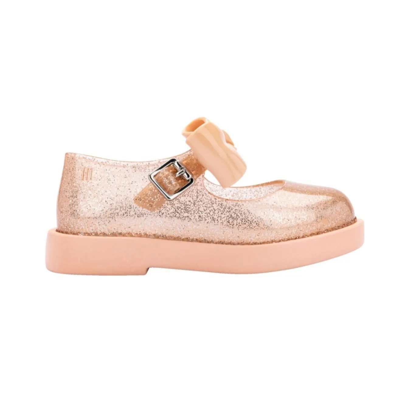 Mini Melissa Blair BB - Beige / Glitter
