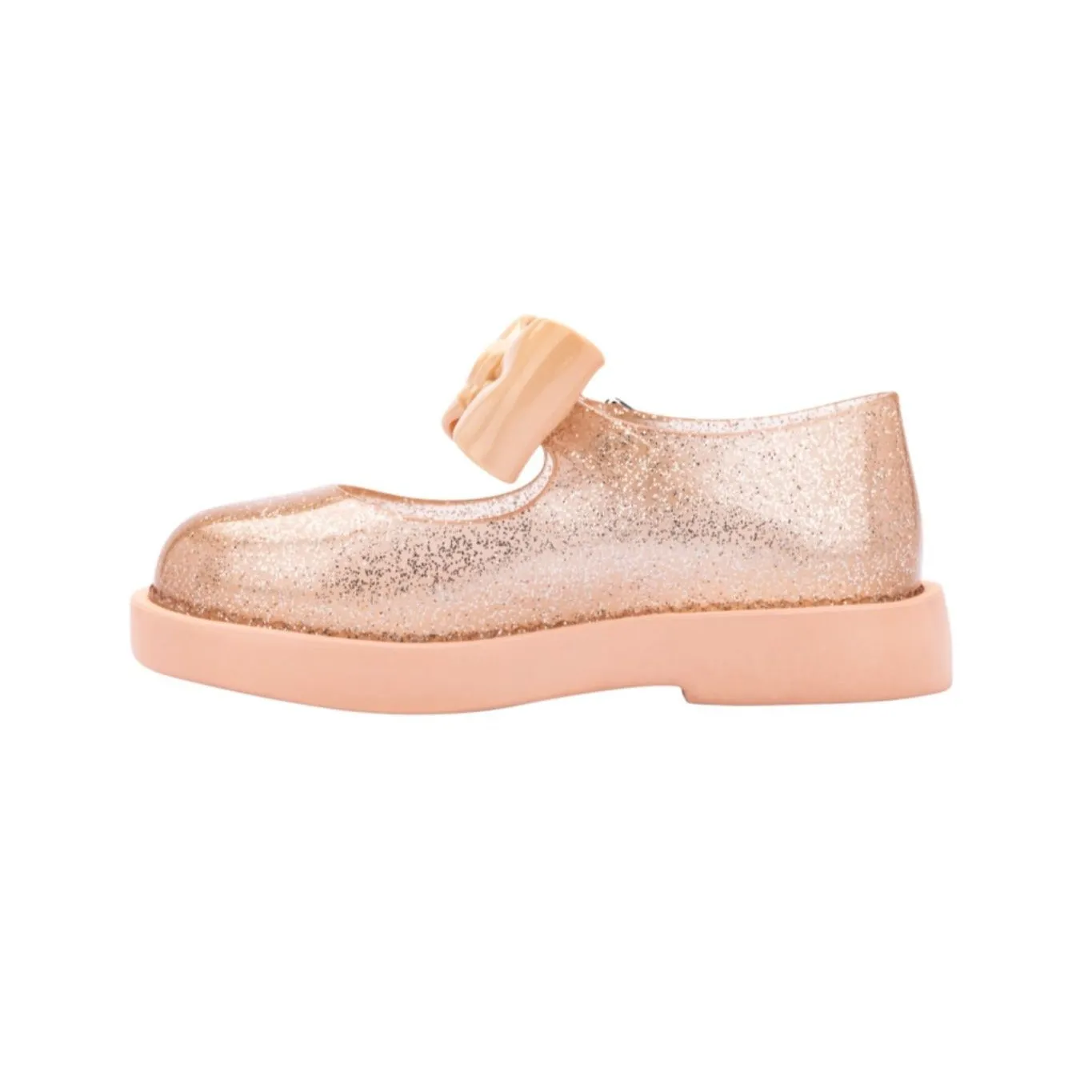 Mini Melissa Blair BB - Beige / Glitter