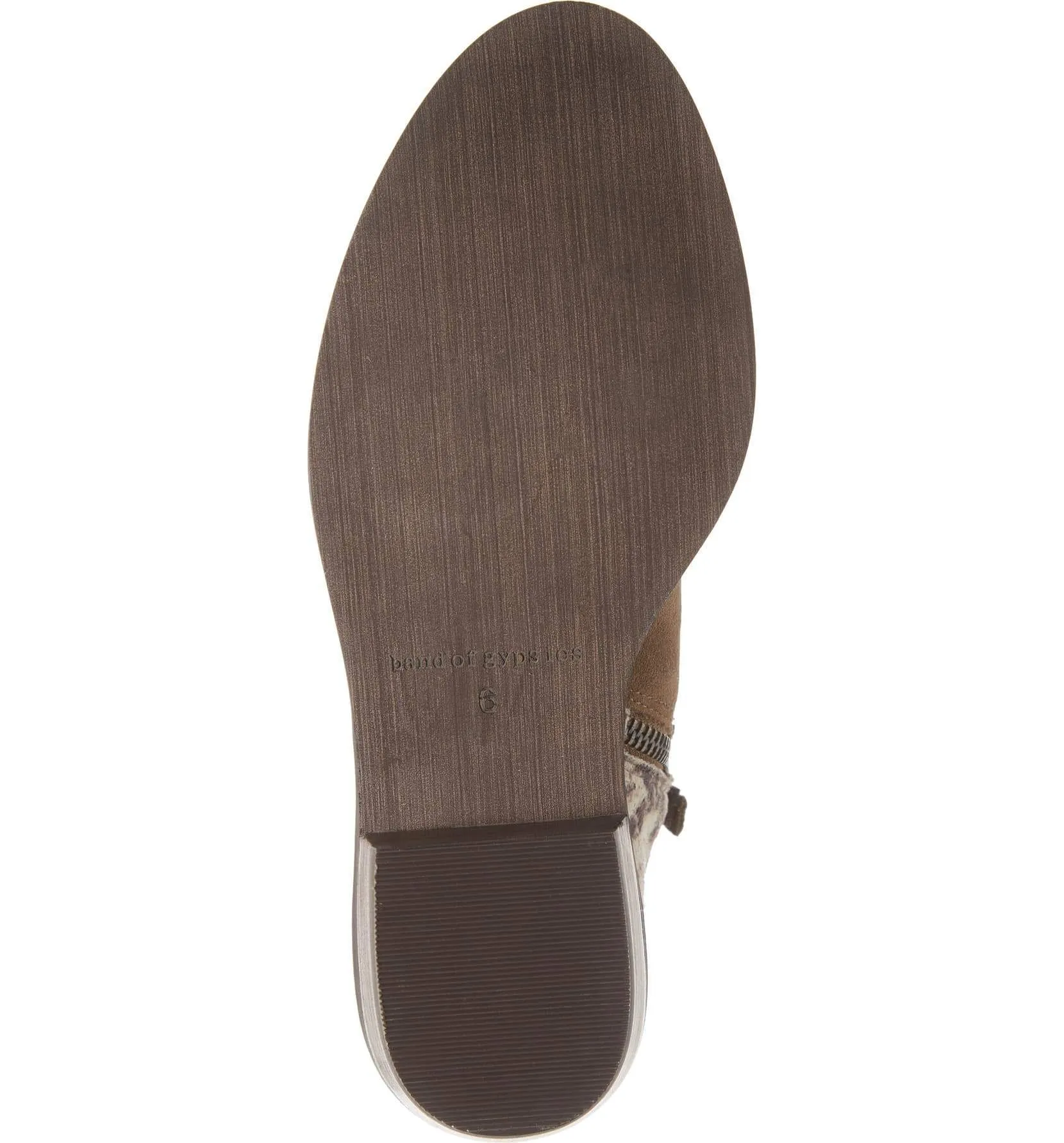 Montrose Natural Snake Skin Leather Booties