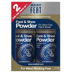 NEAT FEAT Shoe Powder Twin Pack