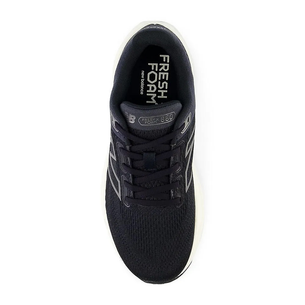 New Balance Fresh Foam X 860 v14 (Womens) - Black with Phantom and Angora