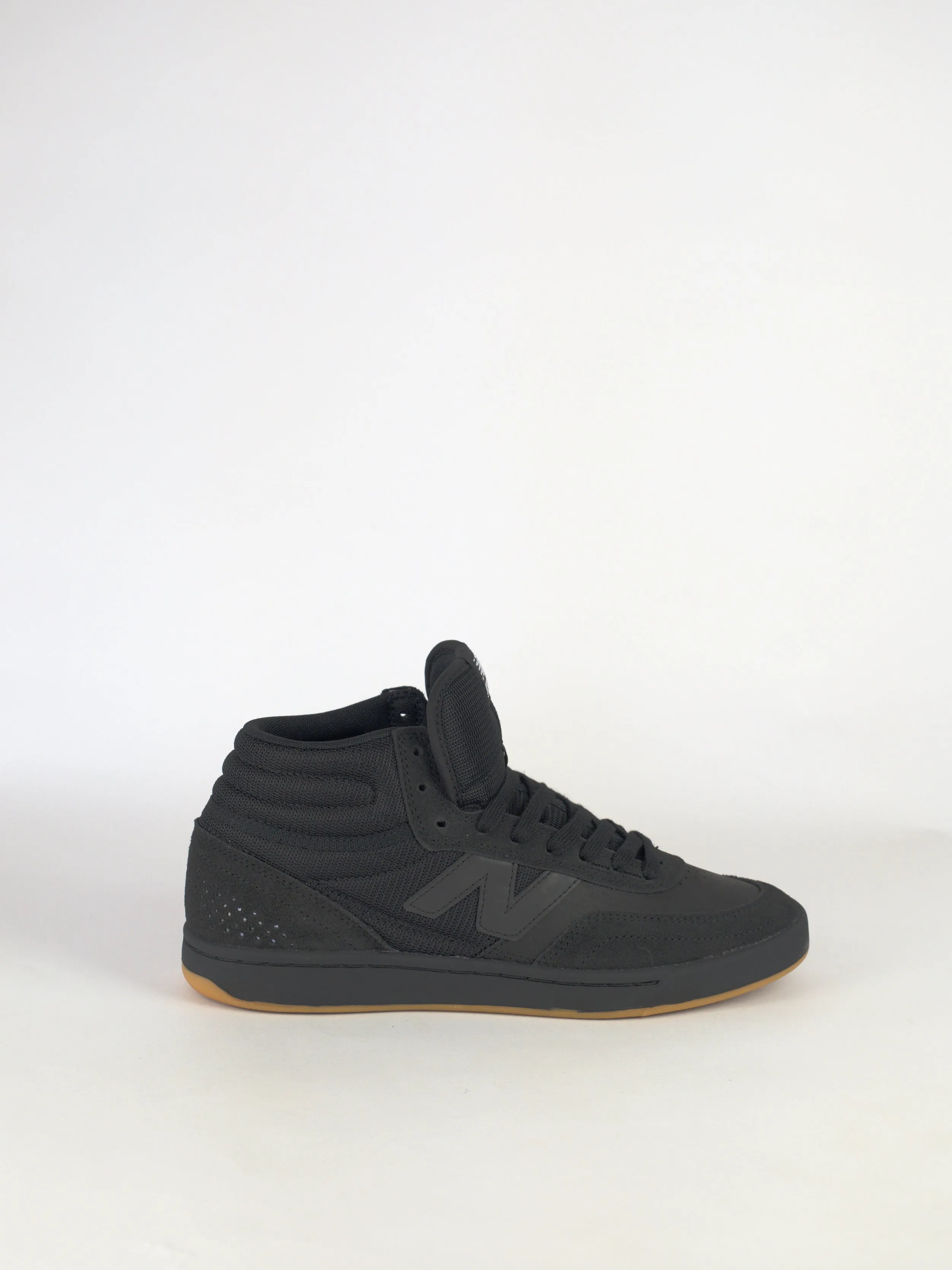 New Balance Numeric - Nm 440 High V2 Hsp Team Shoe - Black / Black / Gum - Skate Shoe