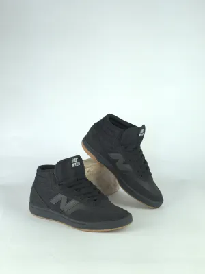New Balance Numeric - Nm 440 High V2 Hsp Team Shoe - Black / Black / Gum - Skate Shoe