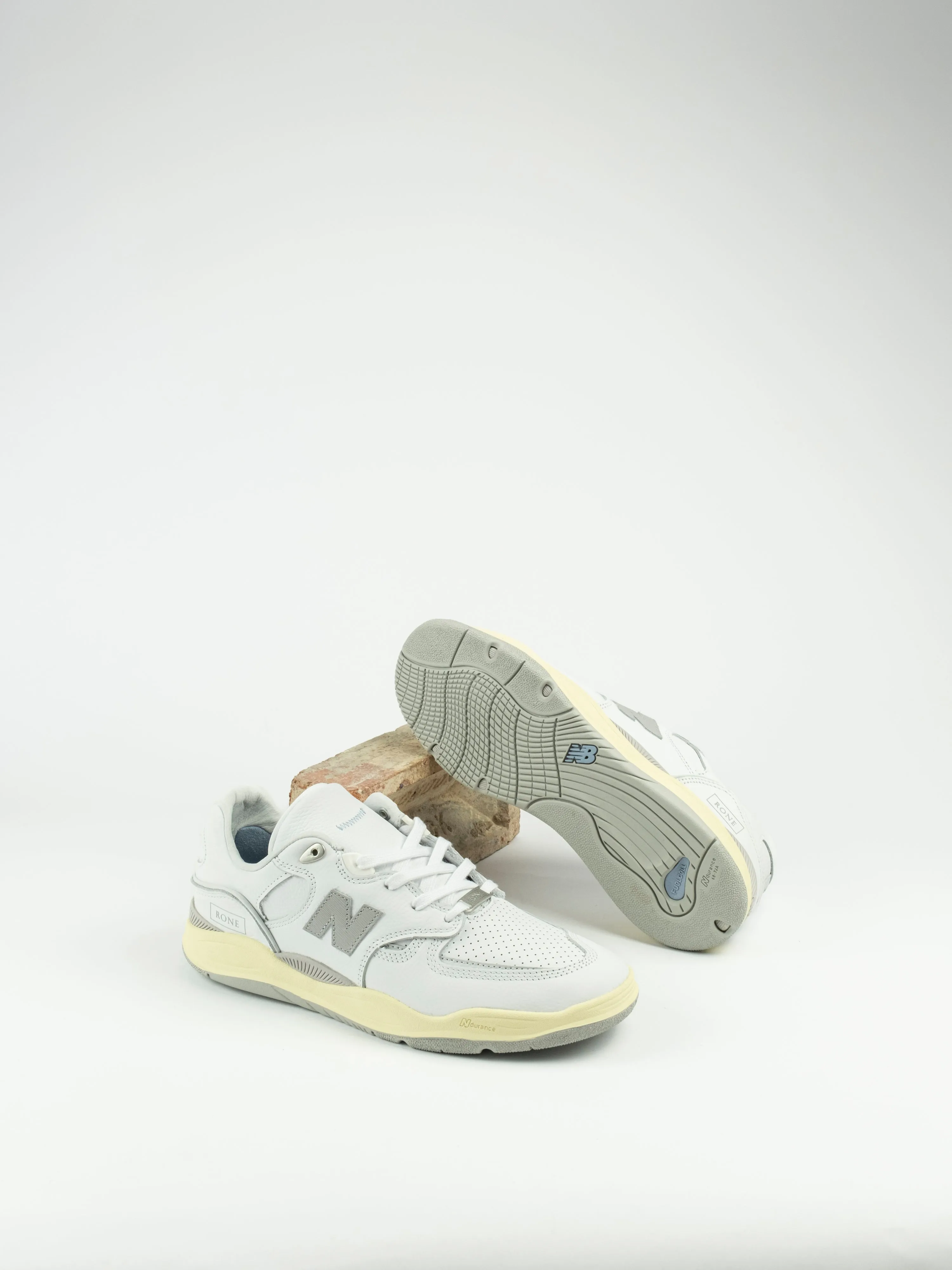 New Balance Numeric - Tiago Lemos 1010's - White / Grey - Rone Collab 10.5 Uk