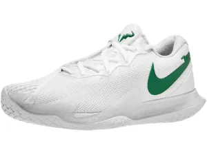 Nike Air Zoom Vapor Cage 4 Rafa Wh/Gn Men's Tennis Shoes - 2023 NEW ARRIVAL
