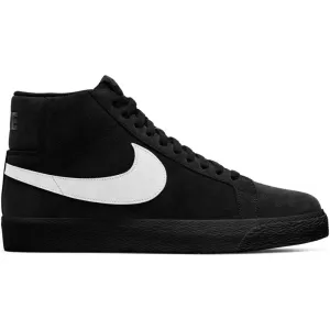 Nike SB - Blazer Mid Mens Shoes Black/White-Black-Black