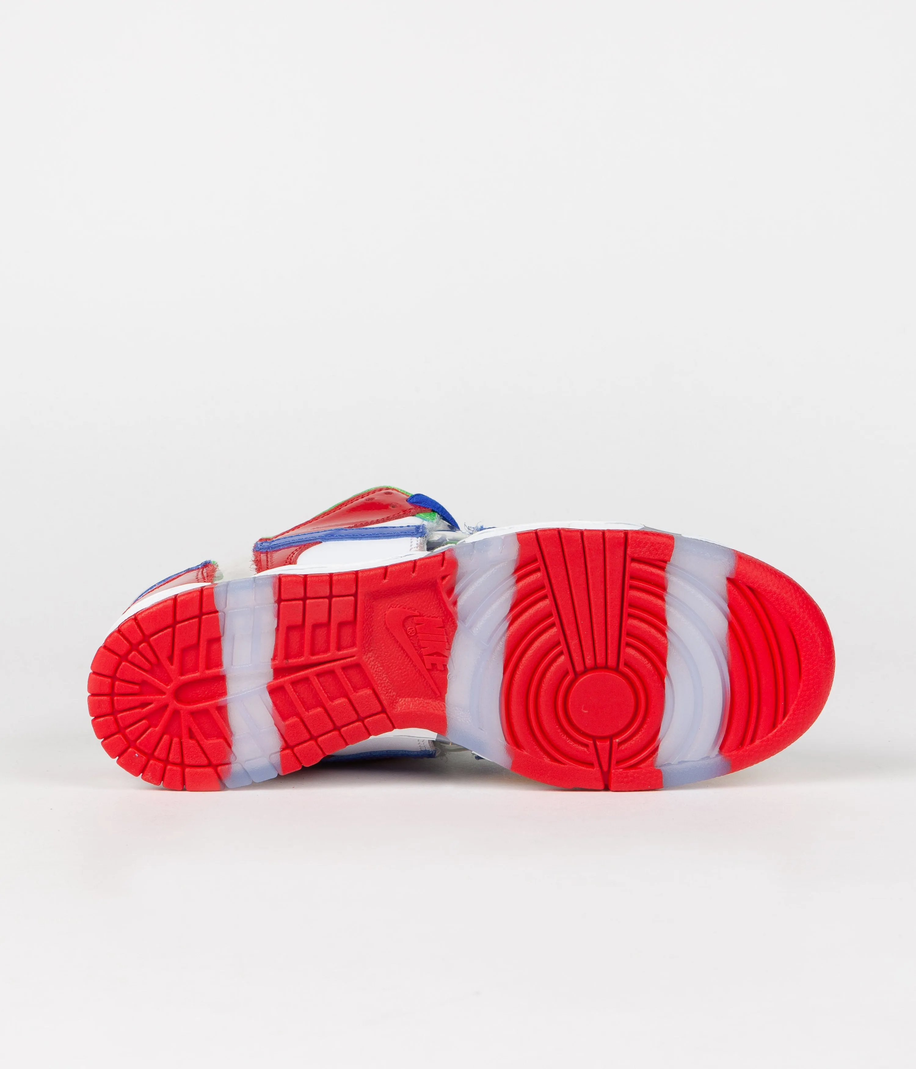 Nike SB Dunk Low OG Sandy Bodecker Shoes - White / Hyper Royal - Mean Green