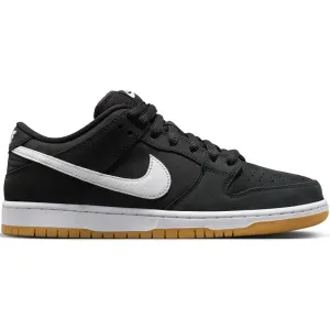 Nike SB Dunk Low Pro Shoes Black/White-Black-Gum Light Brown