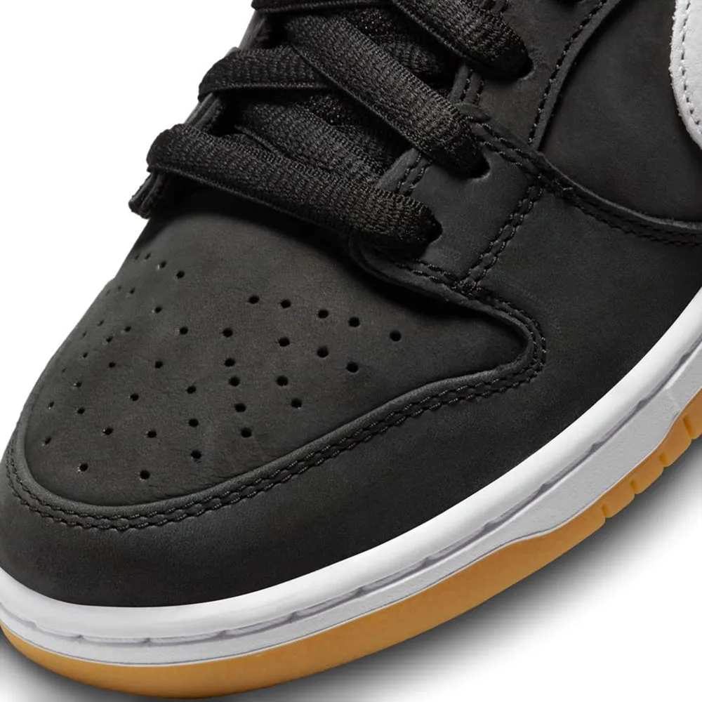 Nike SB Dunk Low Pro Shoes Black/White-Black-Gum Light Brown