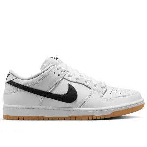 Nike SB - Dunk Low Pro Shoes White/Black-White-Gum Light Brown
