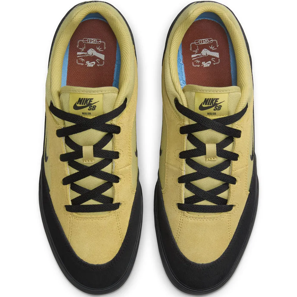 Nike SB Malor TE Shoes Buff Gold/Black-Black-Cinnamon