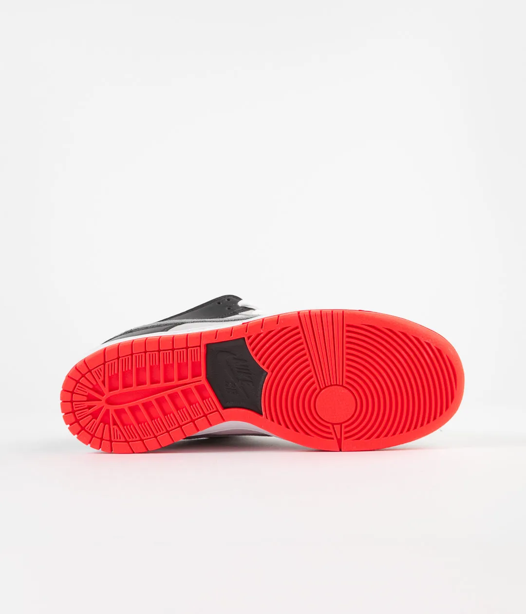 Nike SB Orange Label Dunk Low Pro Shoes - Neutral Grey / Cool Grey - Black - Infrared