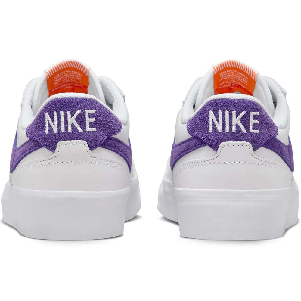 Nike SB Orange Label Zoom Pogo Plus ISO Shoes White/Court Purple-White-Gum Light Brown
