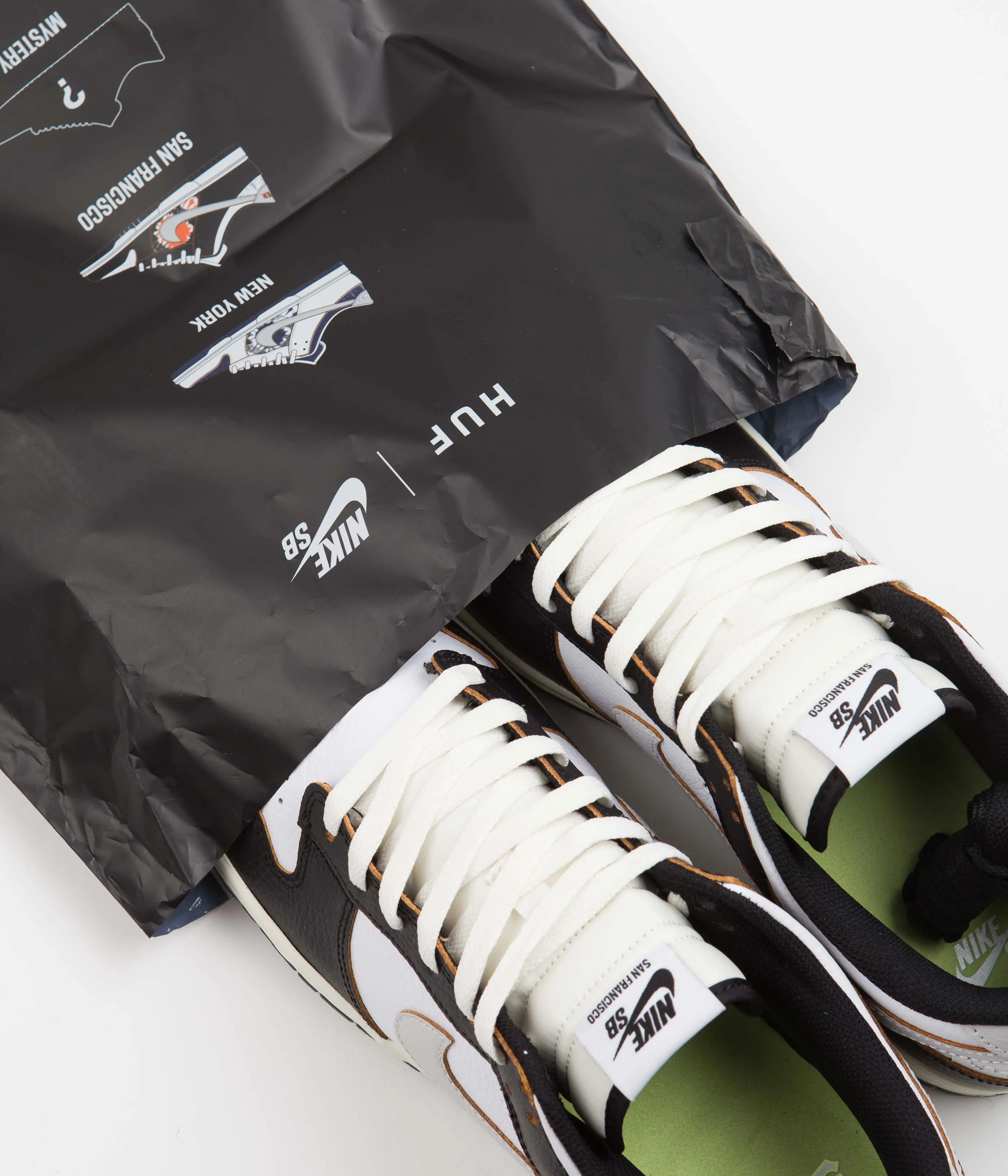 Nike SB x HUF Dunk Low OG Shoes - Mystery