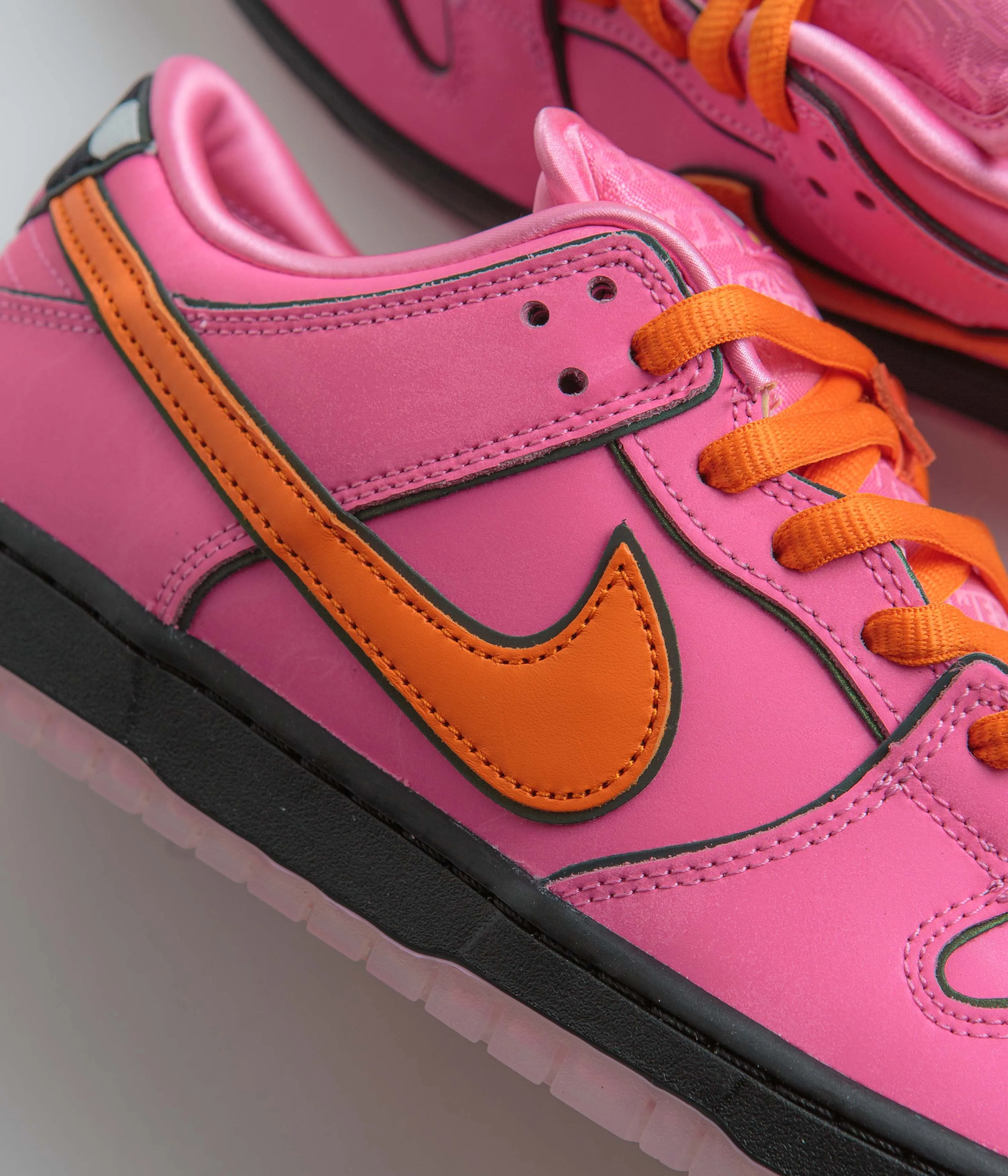 Nike SB x Powerpuff Girls Dunk Low Pro 'Blossom' Shoes - Lotus Pink / Digital Pink - Med Soft Pink