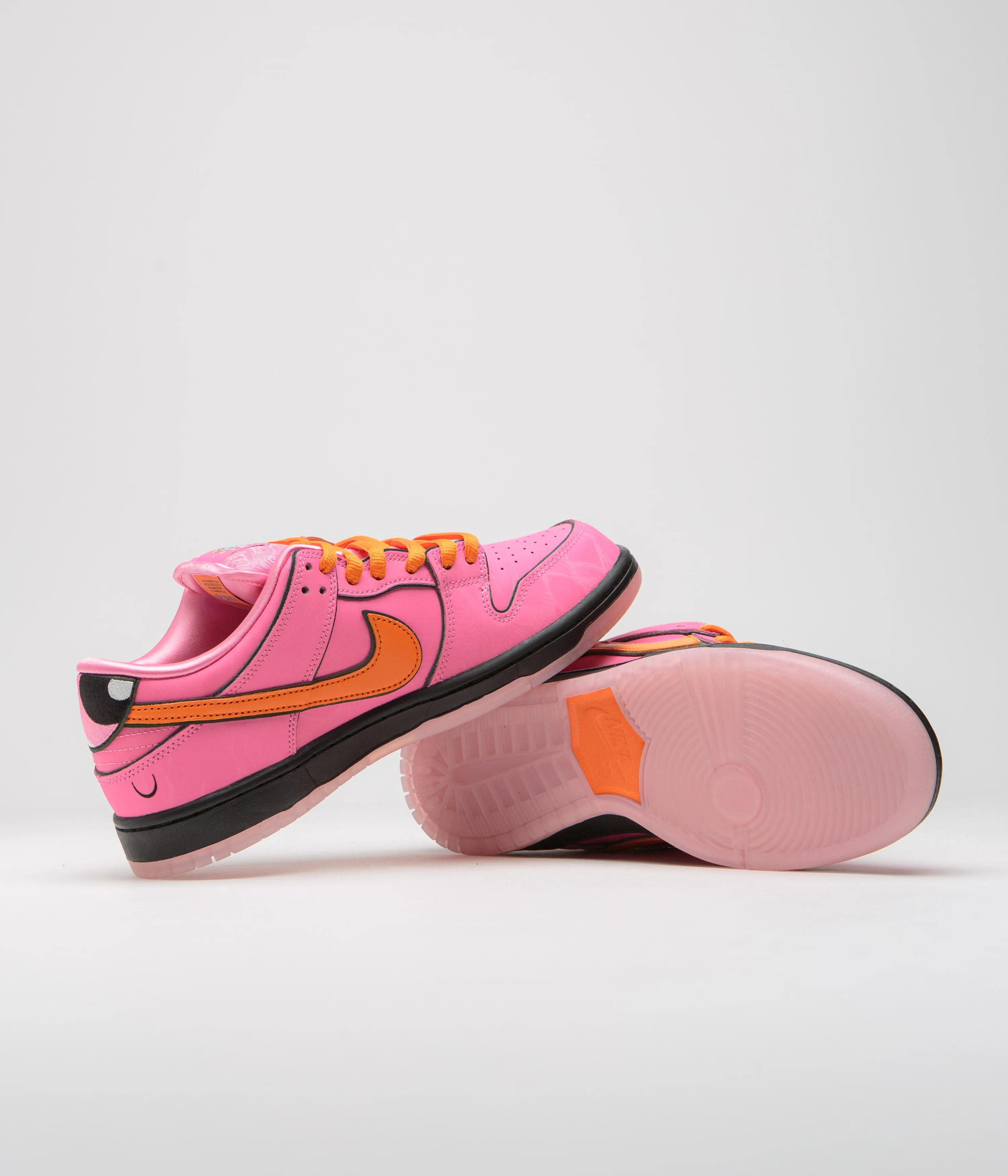 Nike SB x Powerpuff Girls Dunk Low Pro 'Blossom' Shoes - Lotus Pink / Digital Pink - Med Soft Pink
