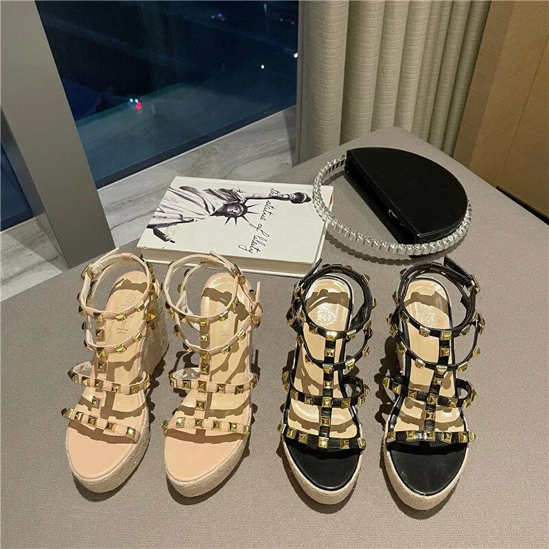 Open Toe High Heel Sandal