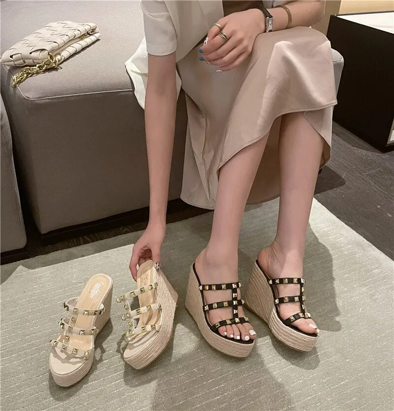 Open Toe High Heel Sandal