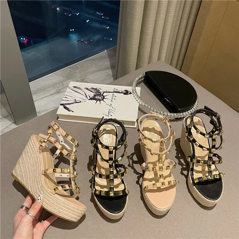 Open Toe High Heel Sandal