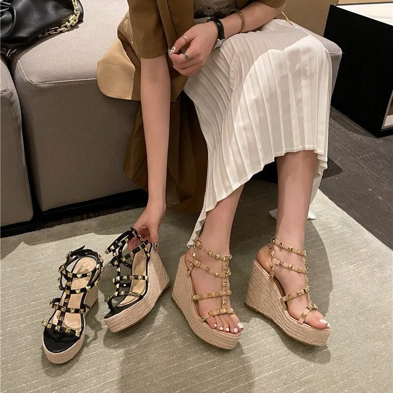 Open Toe High Heel Sandal
