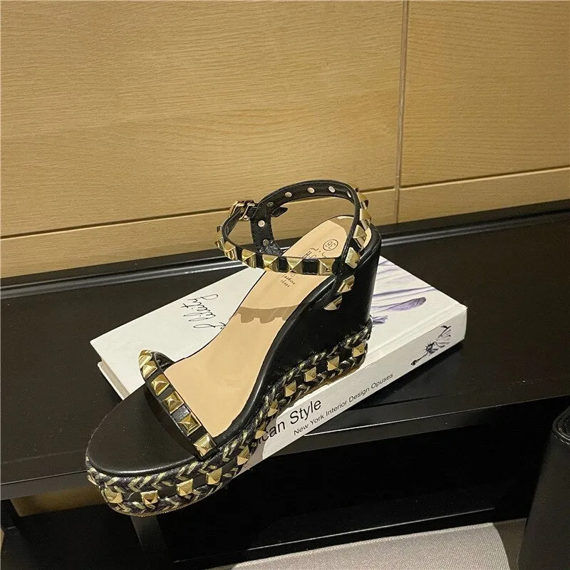 Open Toe High Heel Sandal