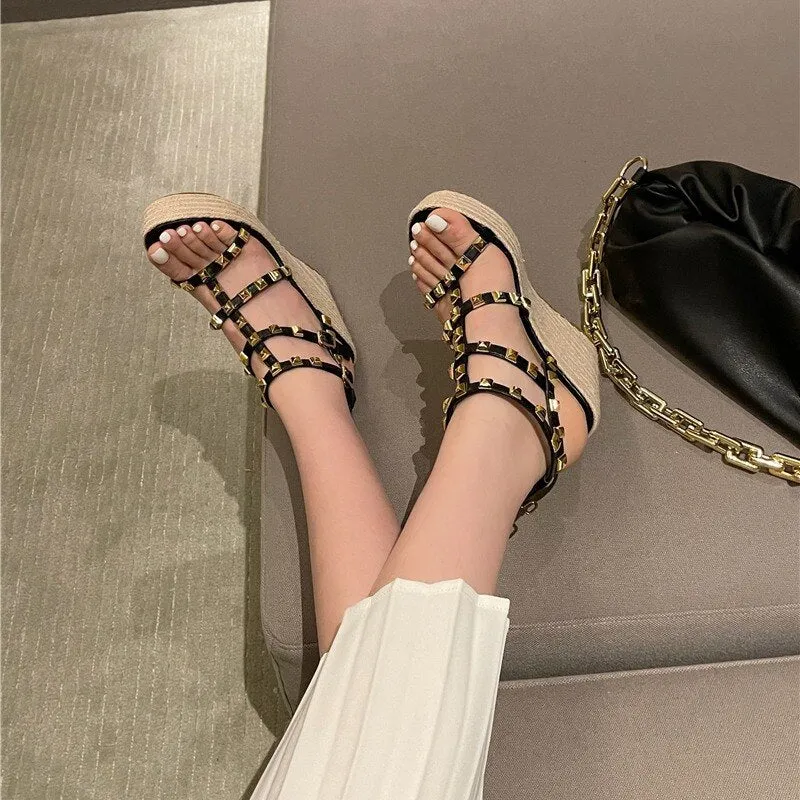 Open Toe High Heel Sandal