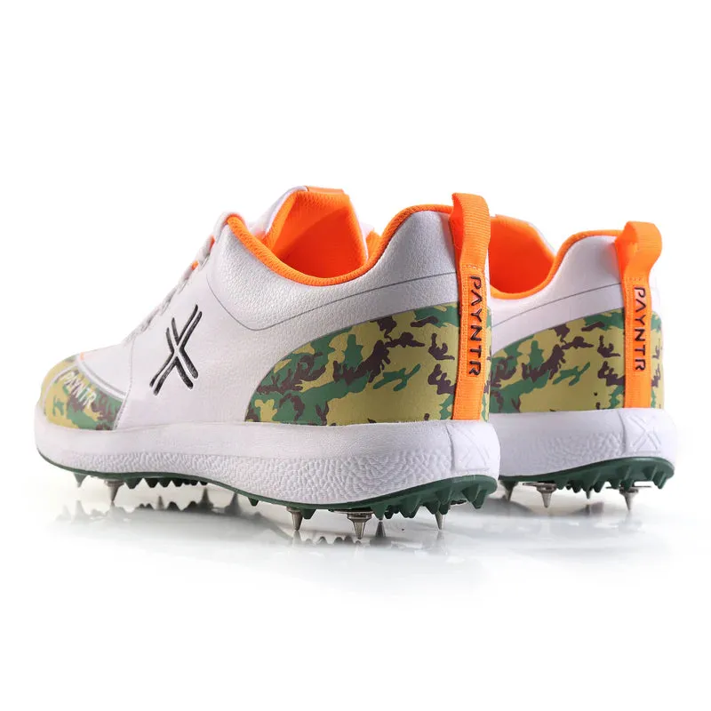 Payntr X Spike Cricket Shoes | Camo